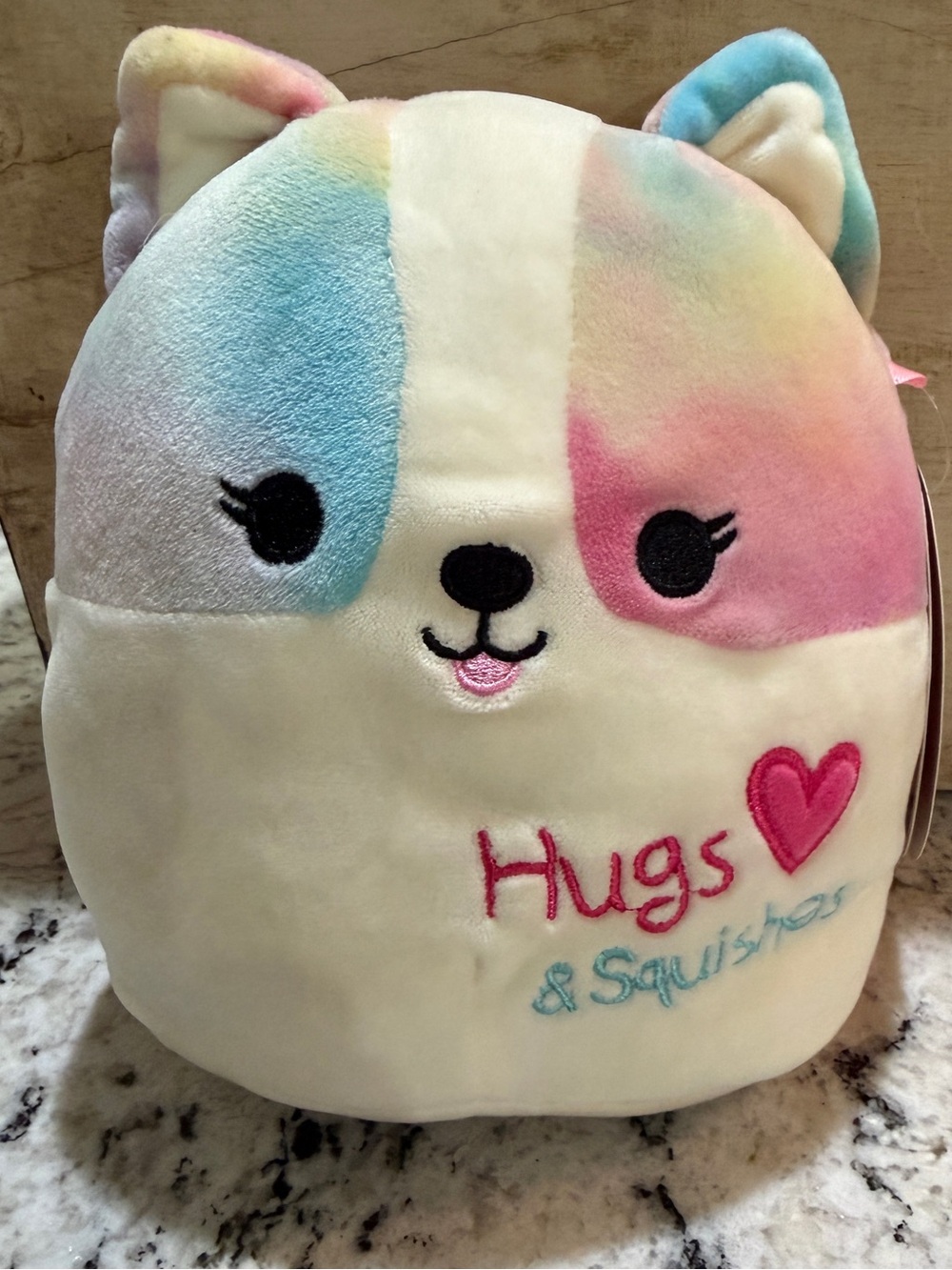 Squishmallow 8" Cyma Hugs & Squishes Corgi Dog